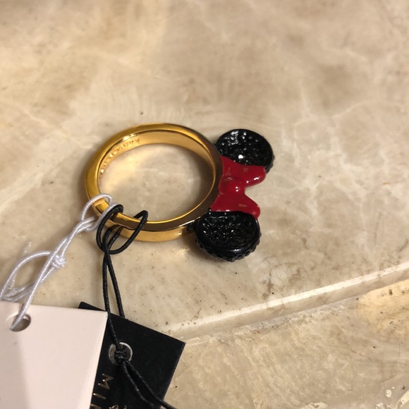 🎉🌸💜HOST PICK💜🌸🎉 NWT Disney Minnie Mouse & Kate Spade Ring - Picture 9 of 16